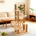 Aura Paws | Nordic Celestial Ascent Minimalist Cat Tower