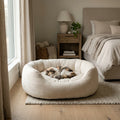 Aura Paws | Nordic Sculpted Velvet Bed