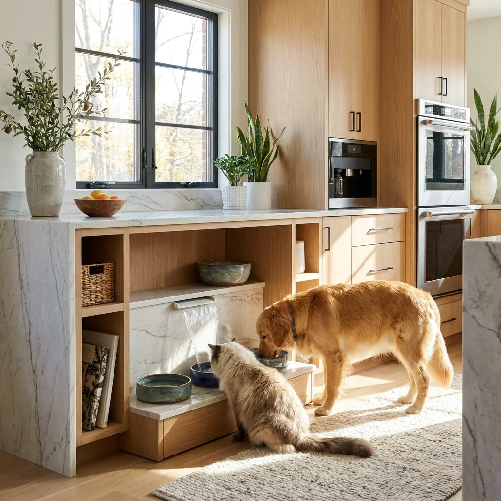 Aura Paws | Nordic Ceramic Dining Set