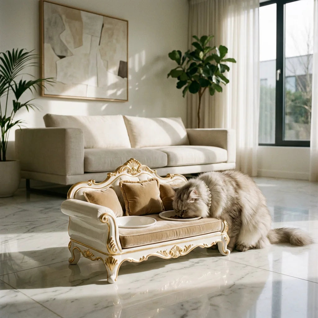 Aura Paws | Nordic Royal Majesty Ceramic Feeder