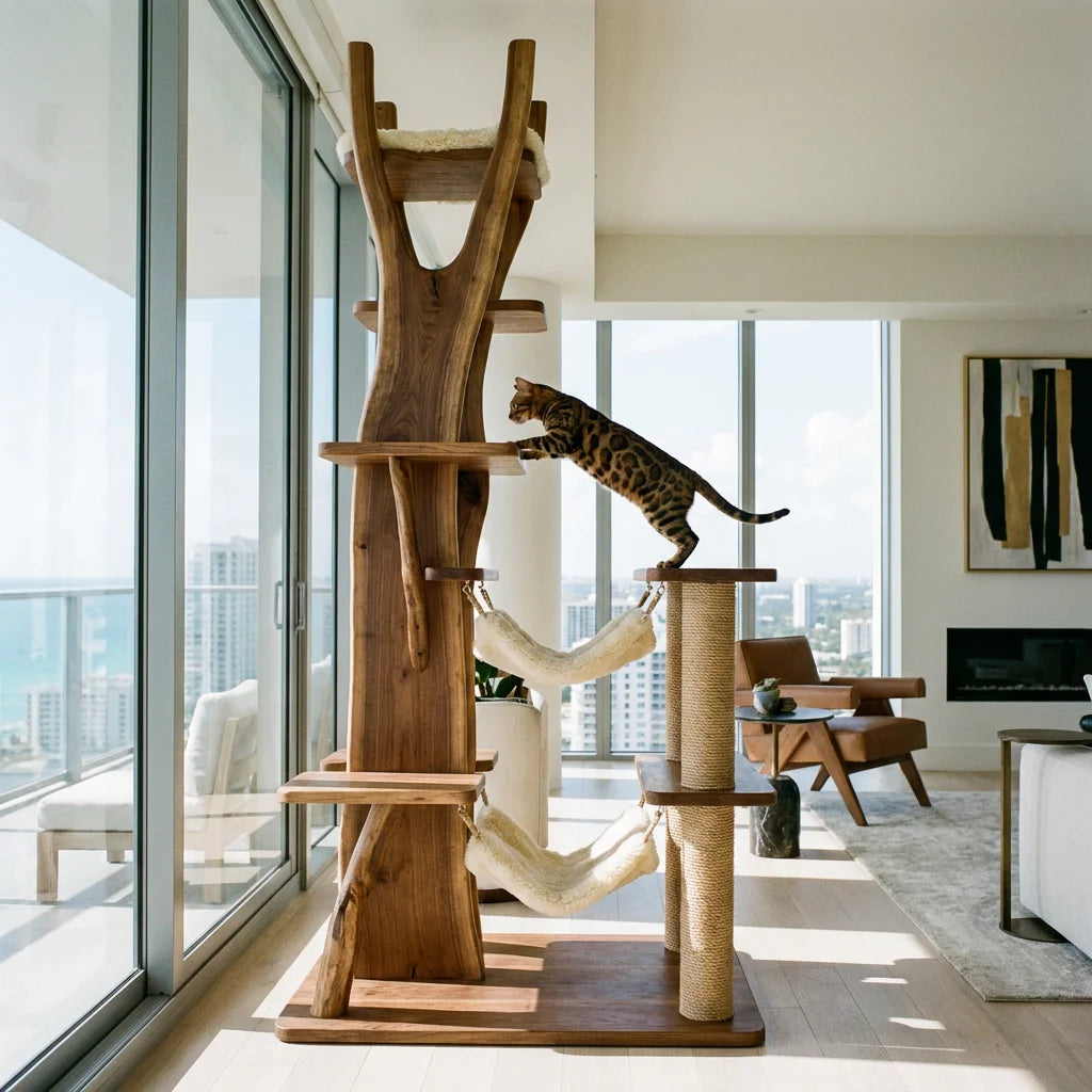 Aura Paws | Nordic Majestic Solid Wood Ascent