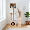 Aura Paws | Nordic Solid Wood Tower Ascent