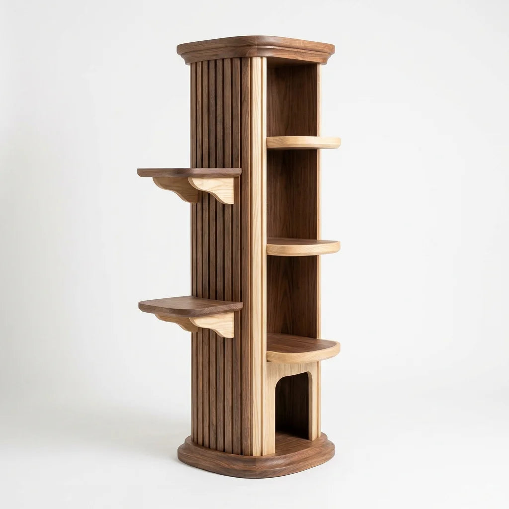 Aura Paws | Nordic Infinite Solid Wood Climbing Tower