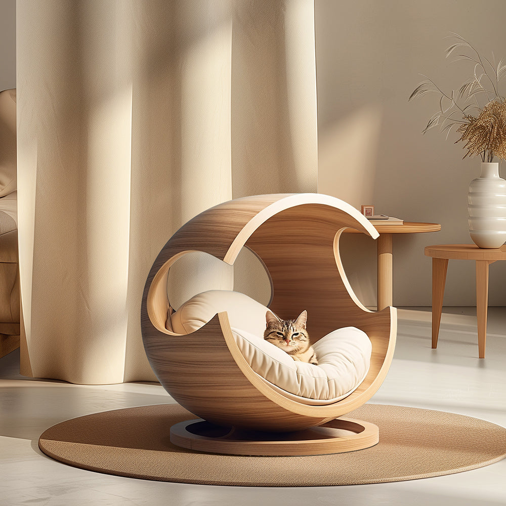 Aura Paws | Nordic Royal Shell Artisan Bed