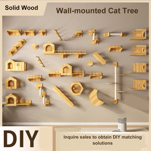 Aura Paws | Nordic Geometric Pine Cat Labyrinth