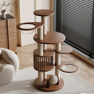 Aura Paws | Nordic Artisan TechFabric Pet Bed Tower